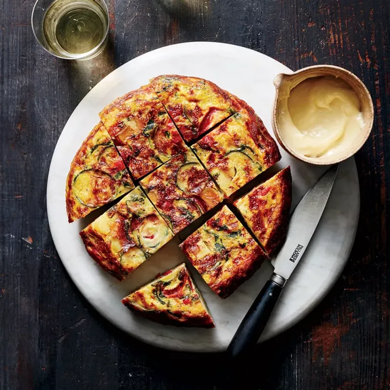 Tortilla de Verduras (Vegetable Omelette)
