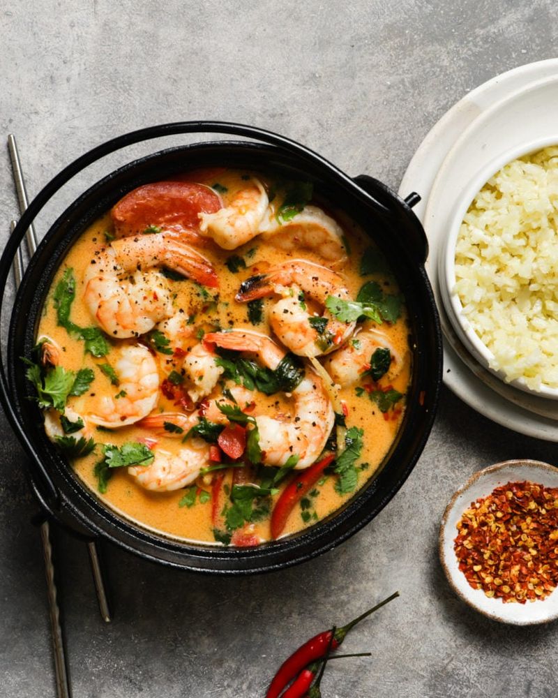 Coconut Curry Shrimp Stew
