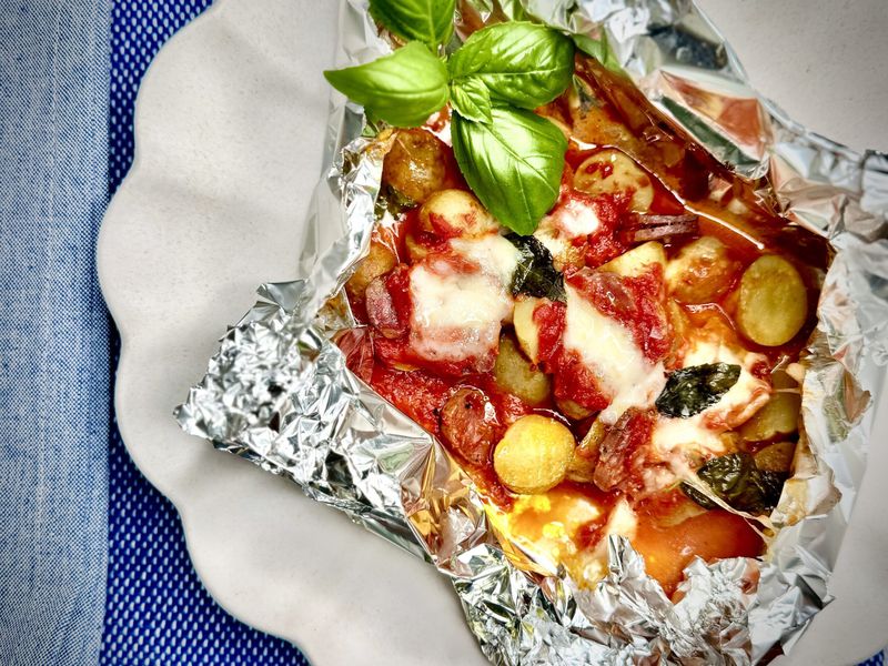 Foil Packet Pizza On The Grill