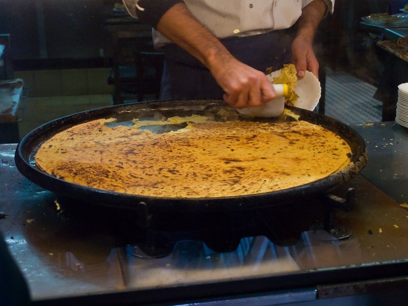 Socca - French Chickpea Crepes