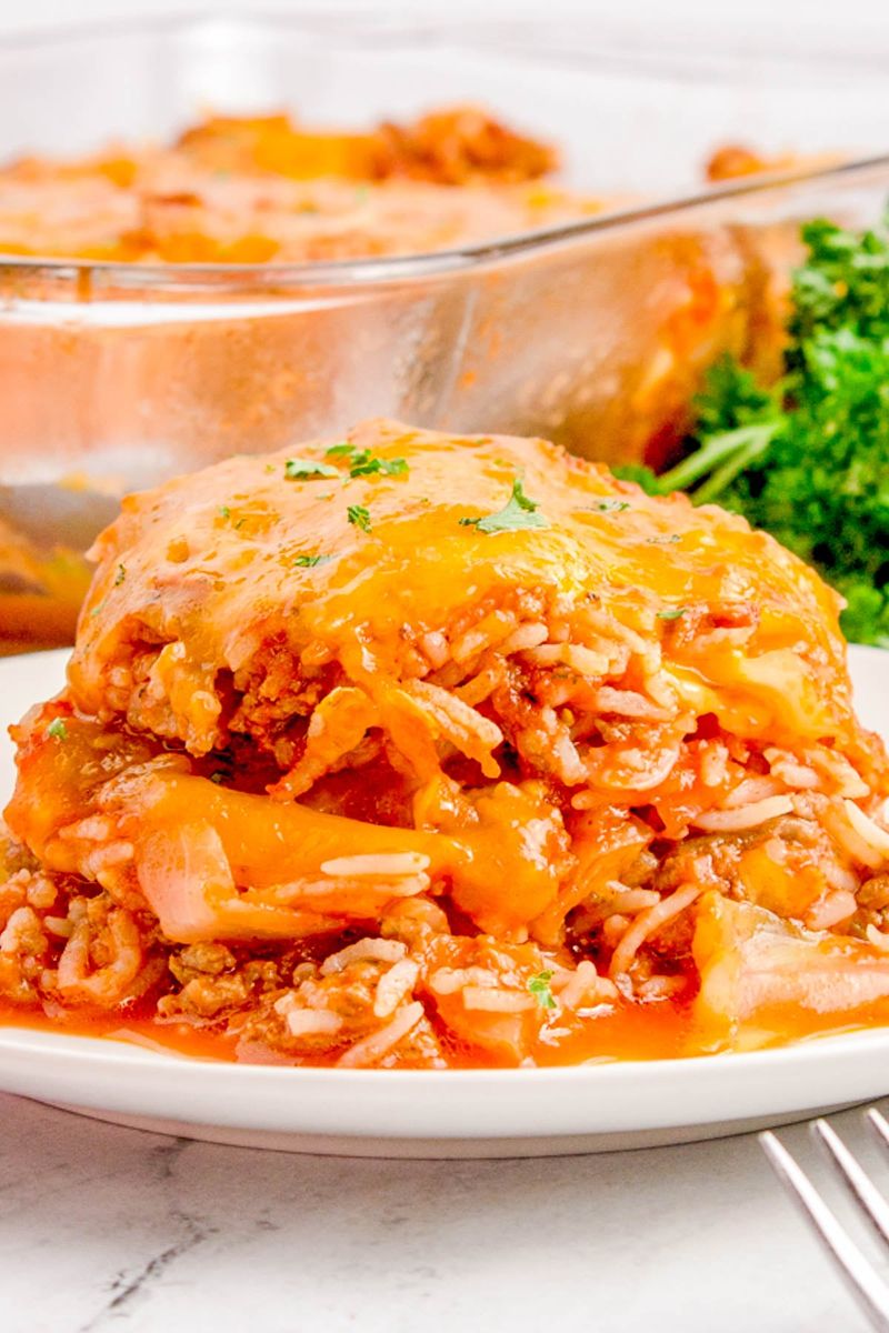 Unstuffed Cabbage Casserole