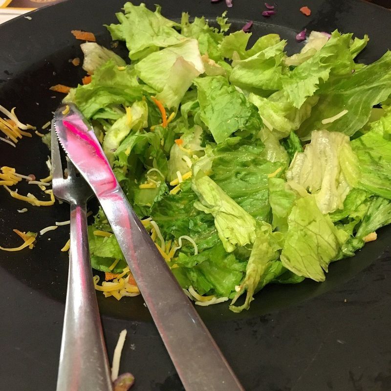 Steak 'n Shake's Side Salad with Thousand Island