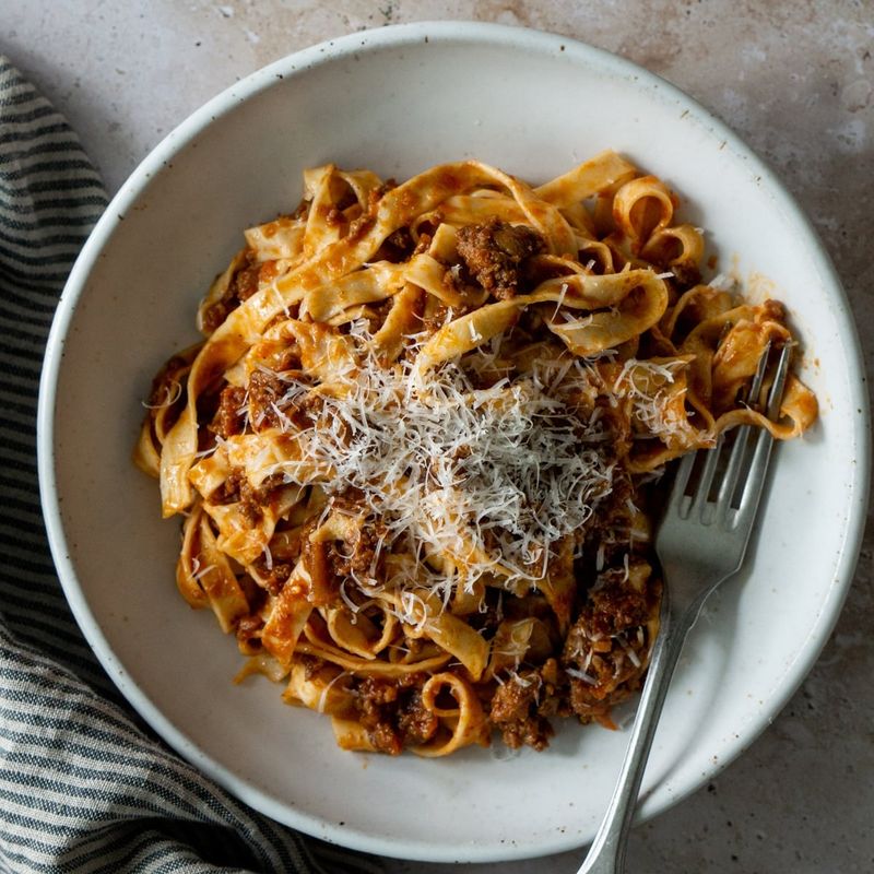 Tagliatelle al Ragù Bolognese (Italy)