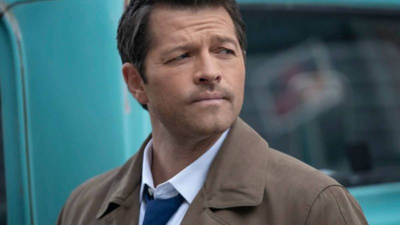 Misha Collins as Castiel in Supernatural