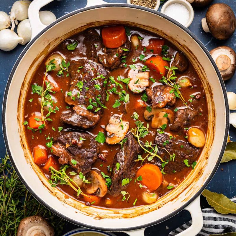France - Boeuf Bourguignon (Red Wine Beef Stew)