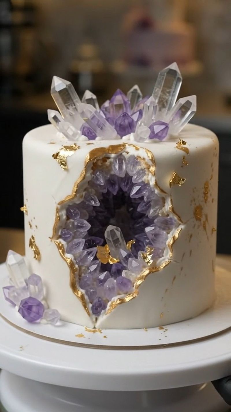 Geode Cake