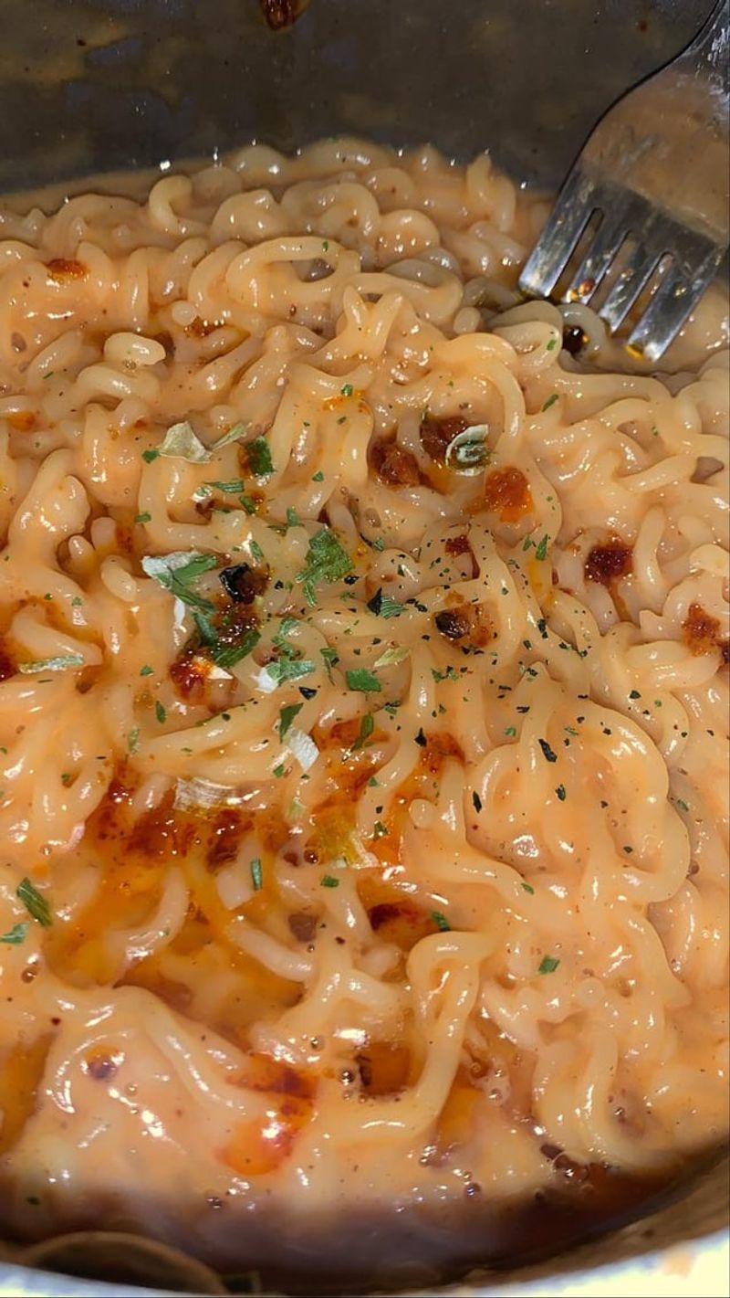 Prison Pad Thai Made With Ramen and Peanut Butter