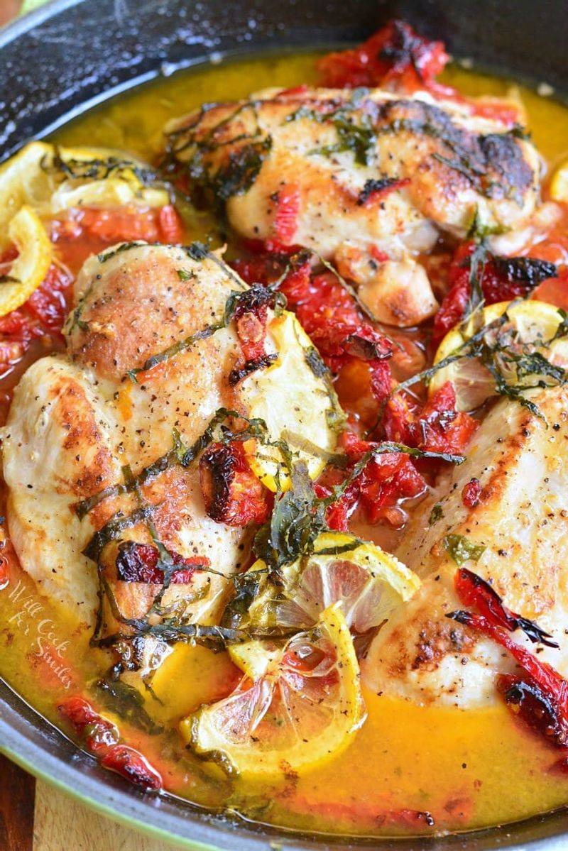 Sun-Dried Tomato and Basil Marinade