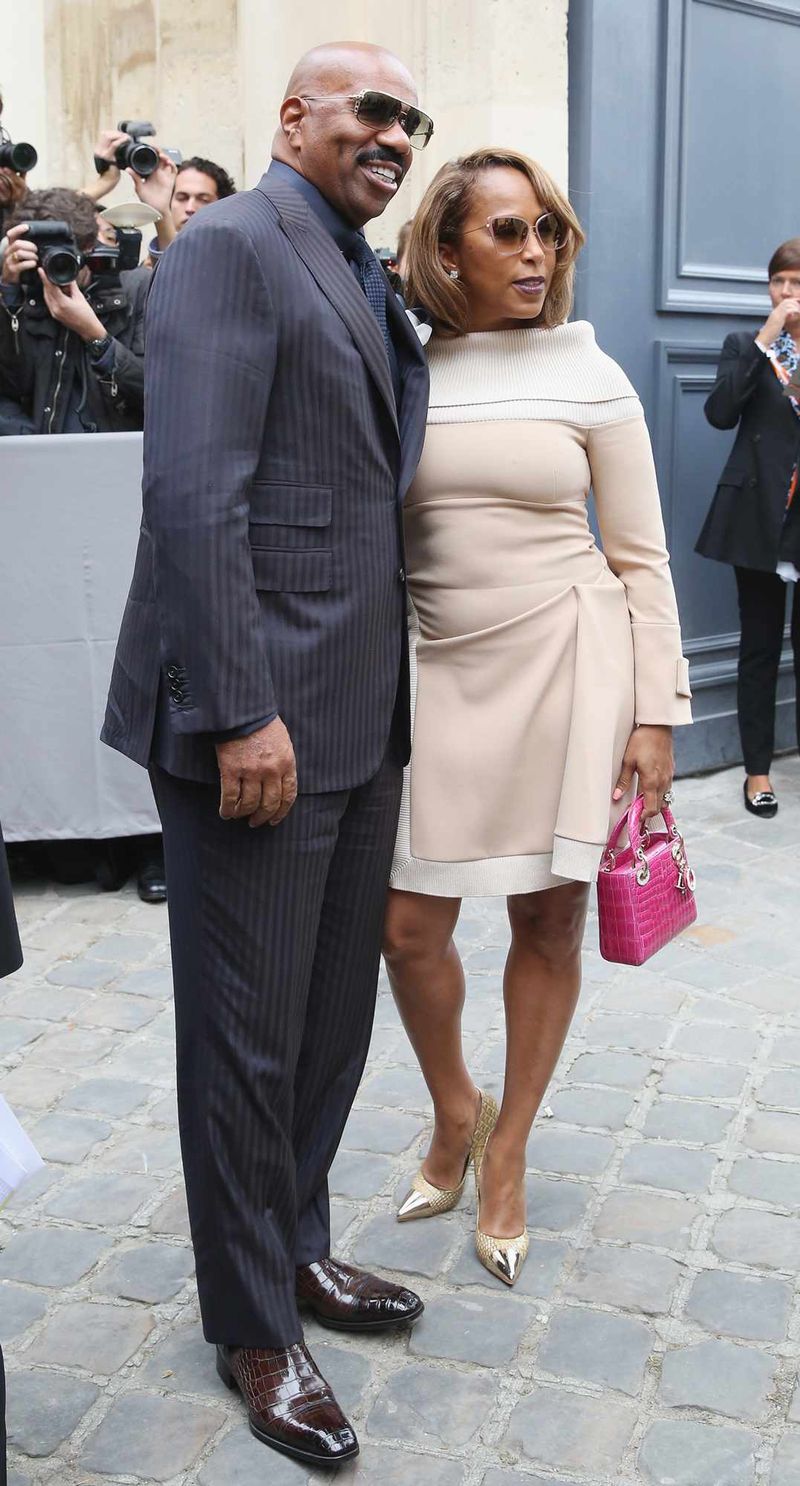 Steve Harvey and Marjorie Bridges