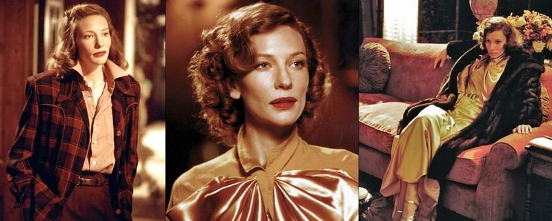 Cate Blanchett as Katharine Hepburn in The Aviator (2004)