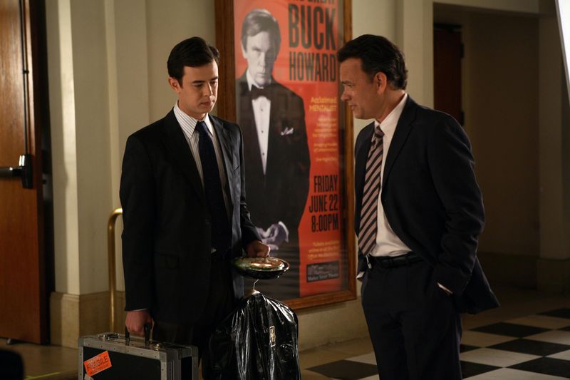 Tom Hanks and Colin Hanks in The Great Buck Howard (2008)