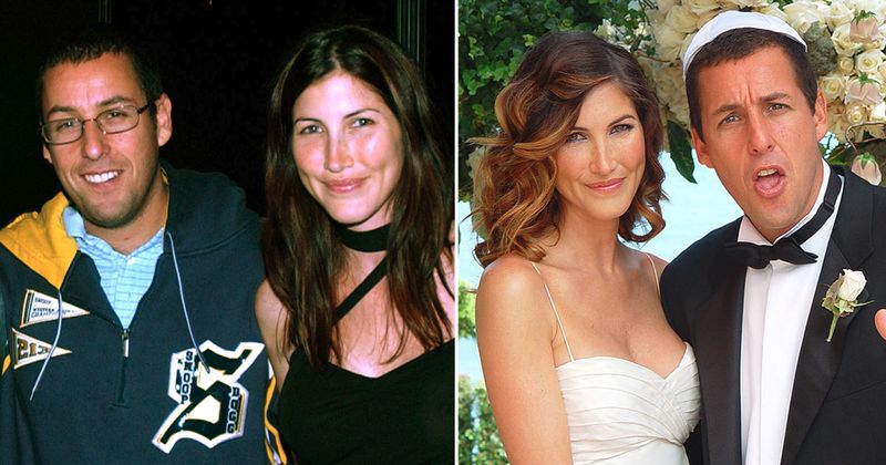 Adam Sandler and Jackie Titone