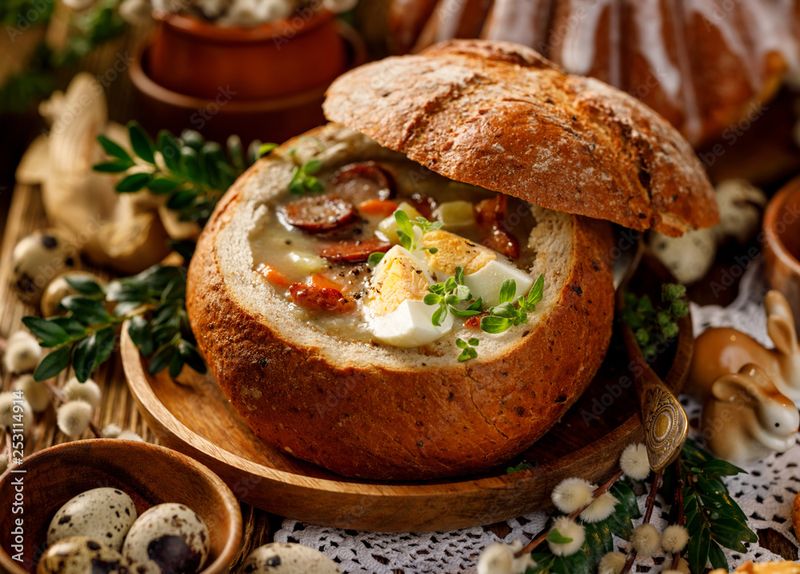 Zurek (Sour Rye Soup)