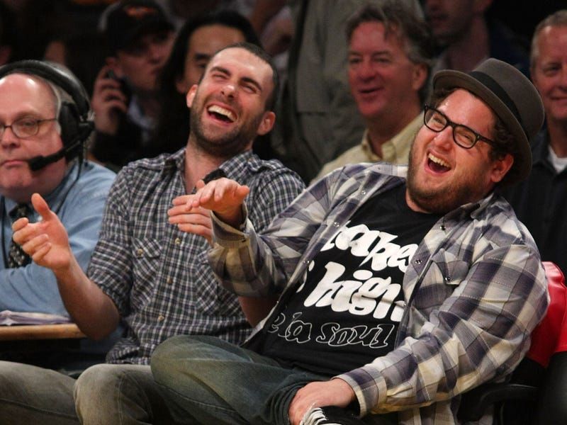 Jonah Hill and Adam Levine
