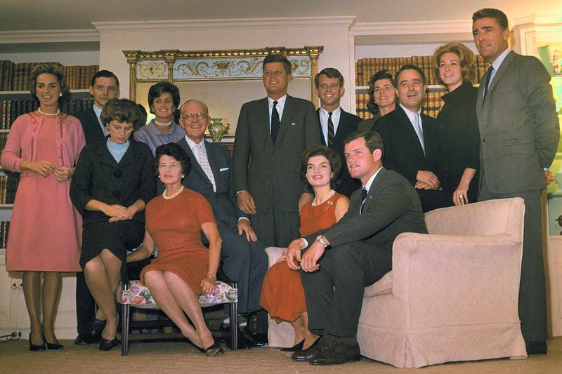 John F. Kennedy - One of Nine Kennedy Children