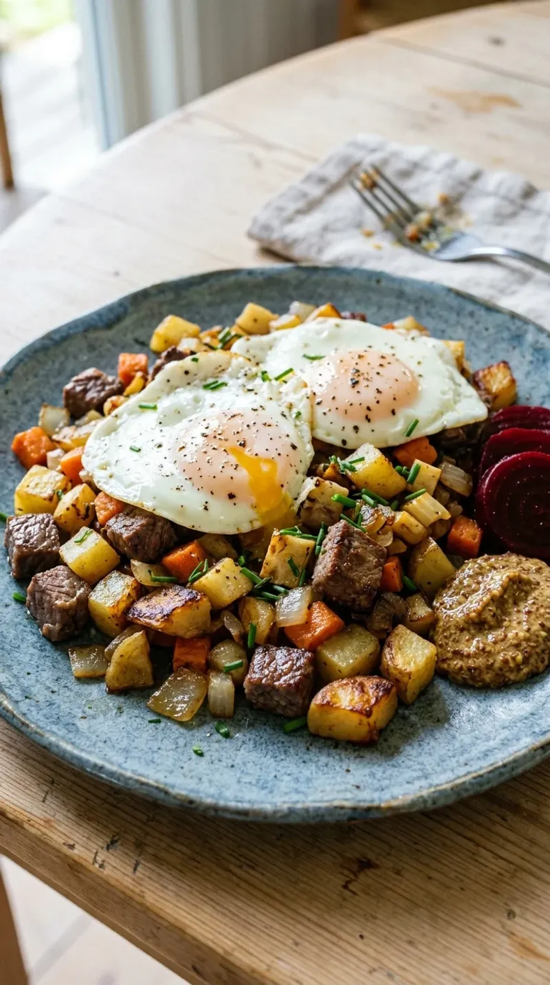 Pytt i Panna (Swedish Potato Hash)
