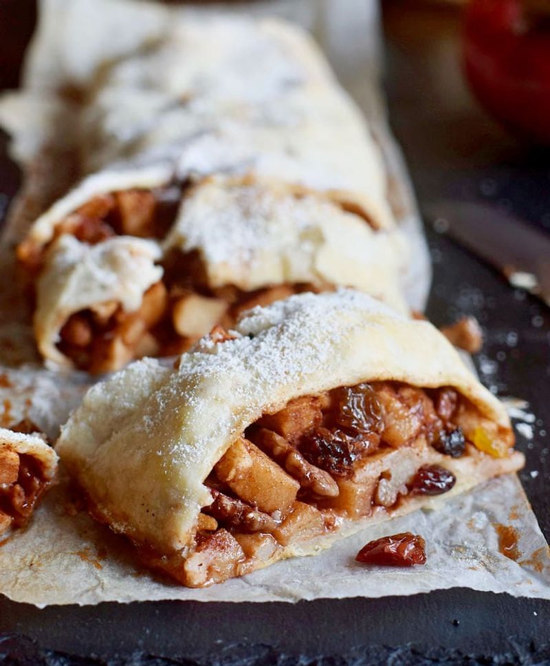 Apfelstrudel - Germany's Flaky Apple Pastry