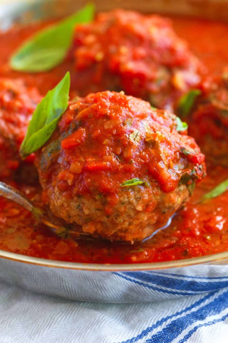 Beef Meatballs in Tomato Sauce