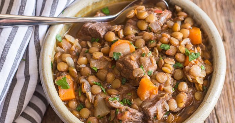 Beef and Lentil Soup
