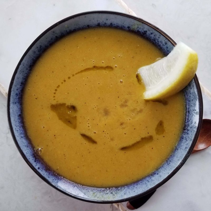 Spiced Lentil Soup (Shorbat Adas)