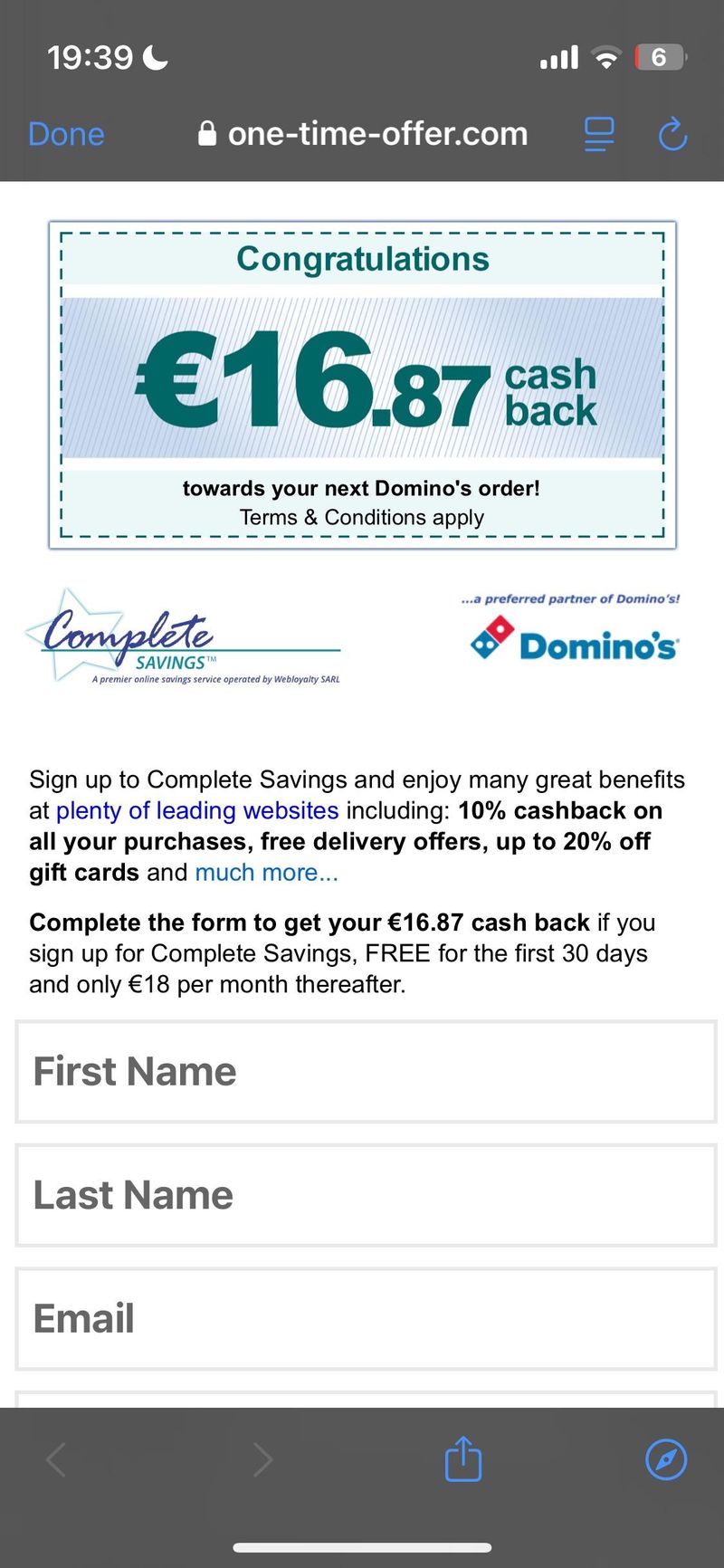Overlooking Cashback Apps and External Savings Tools