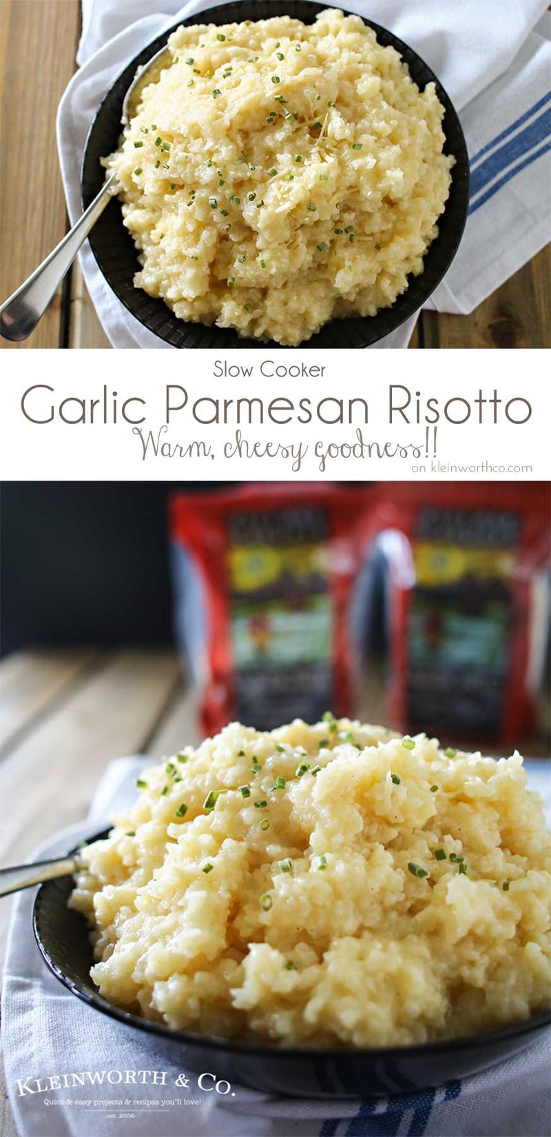 Roasted Garlic and Parmesan Risotto