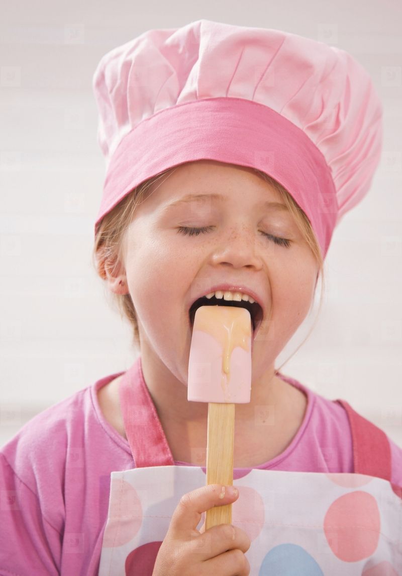 Cake Batter Licked Off the Spatula