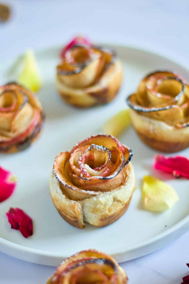 Apple Rose Puff Pastry