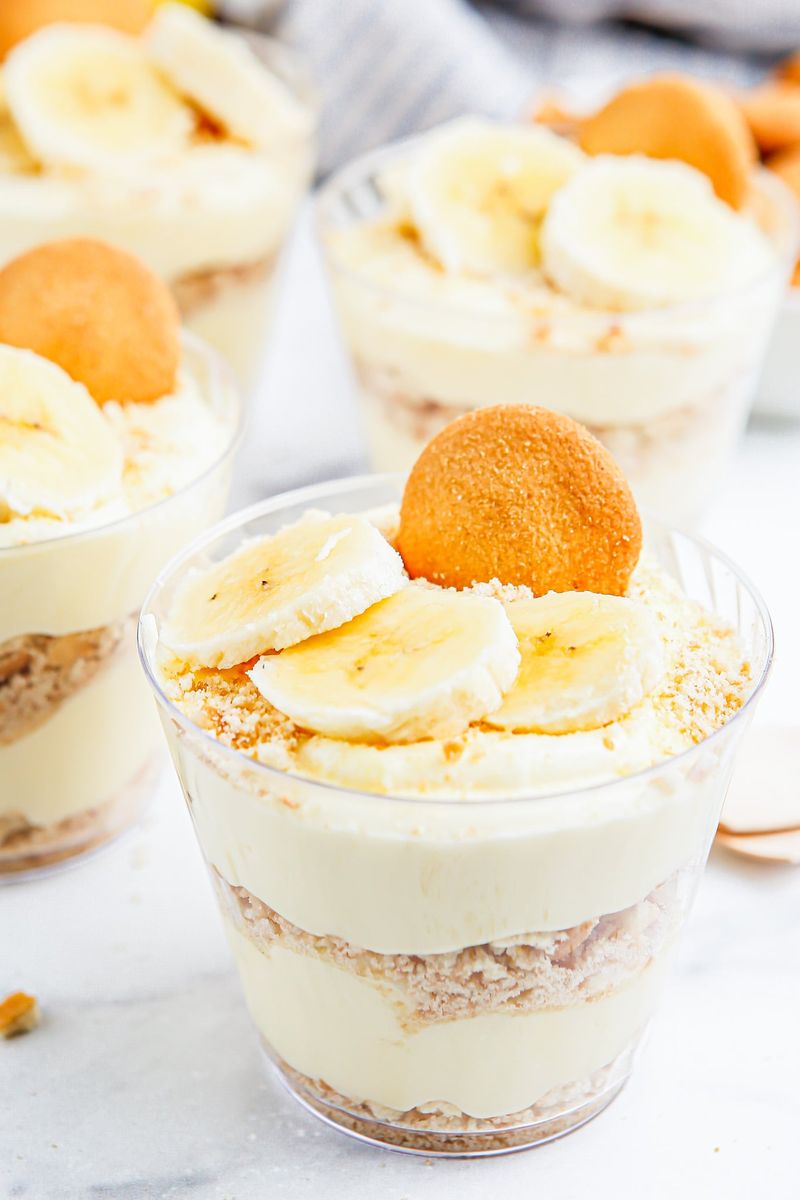 Banana Pudding Cups