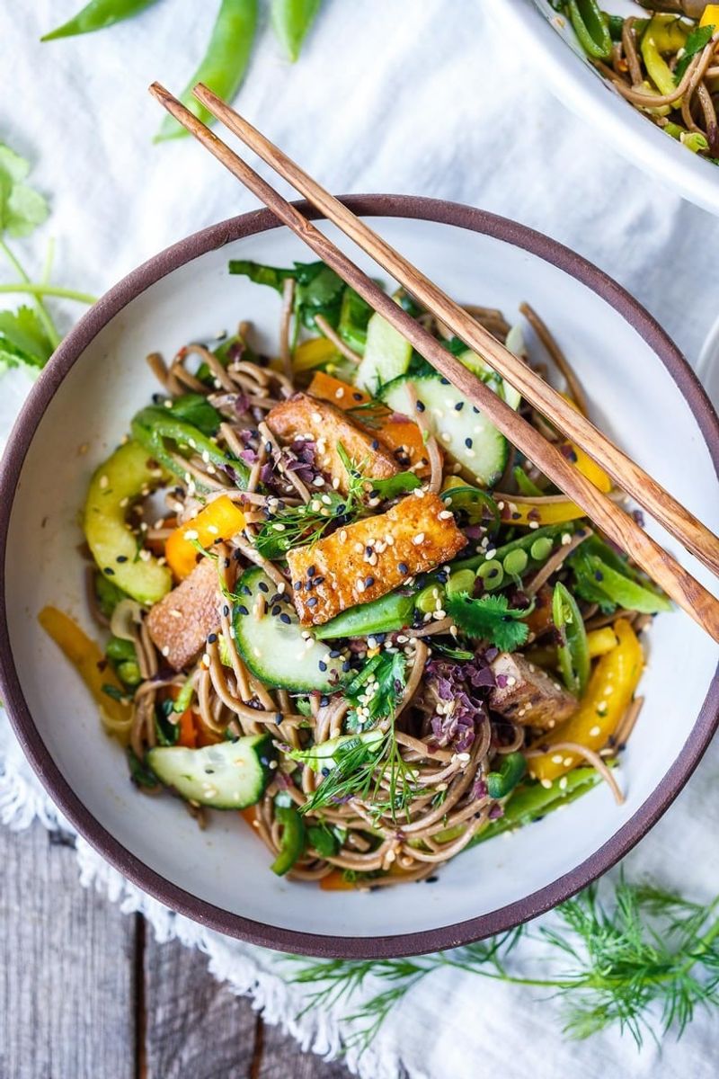 Chilled Soba Noodle Bowl