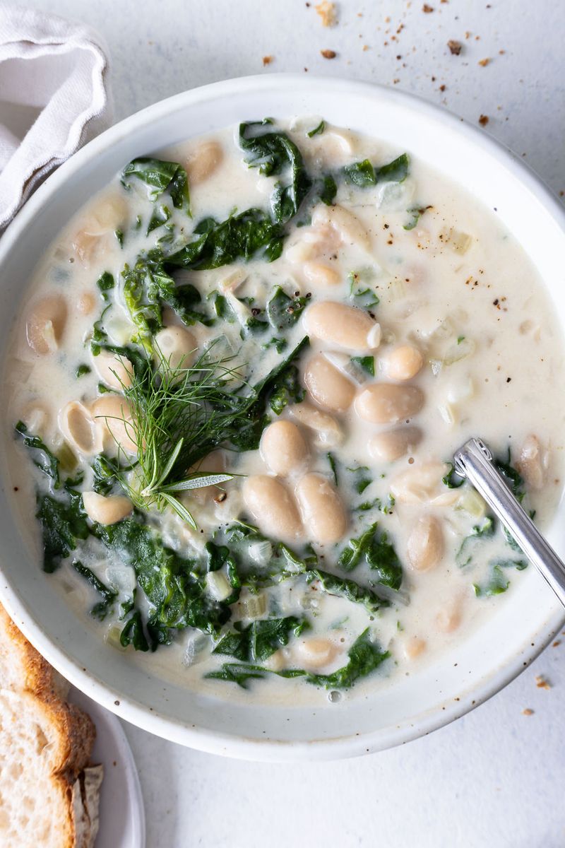 Creamy Tuscan White Bean Soup