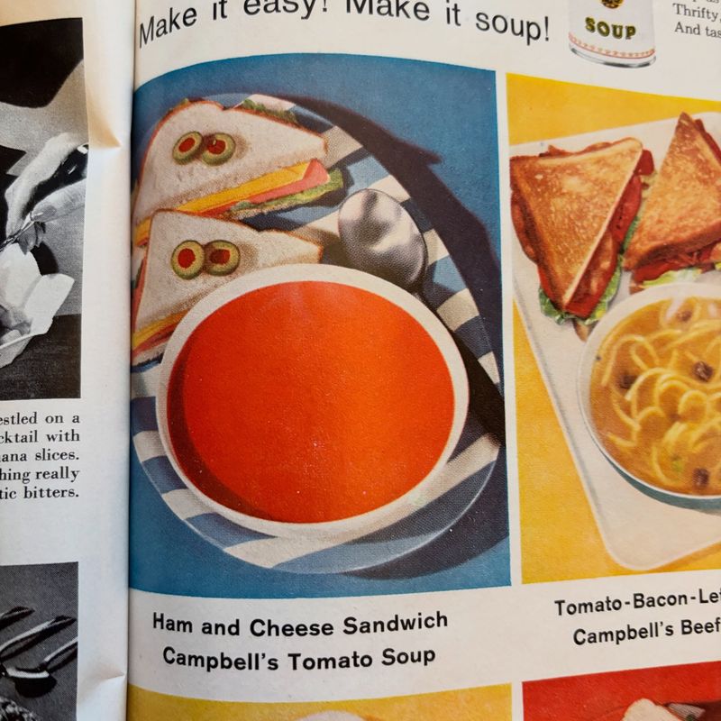 Tinned Soup as a Meal