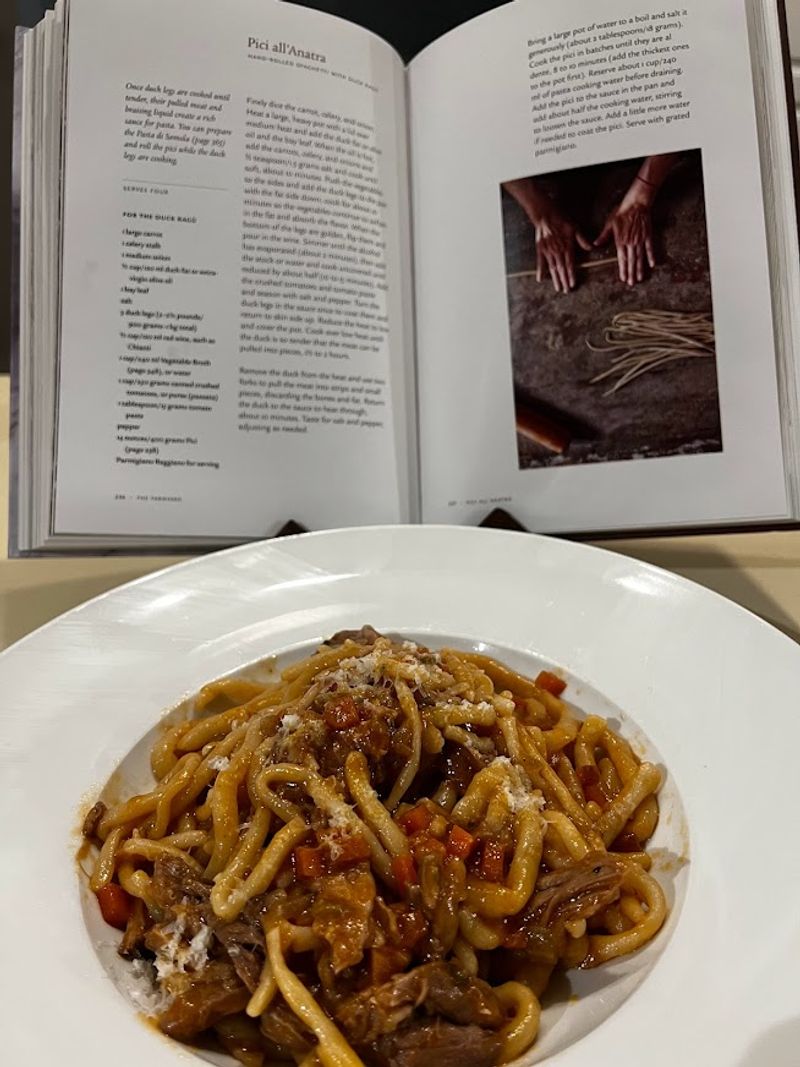 Duck Ragu with Pici Pasta