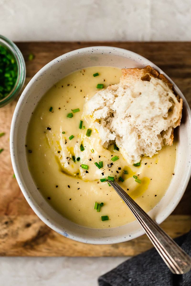 Creamy Potato Leek Soup