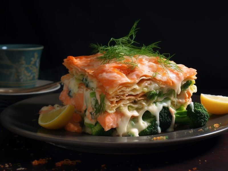Smoked Salmon Lasagne