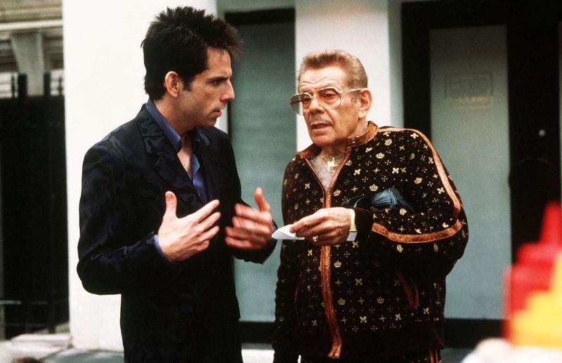 Jerry Stiller and Ben Stiller in Zoolander (2001)