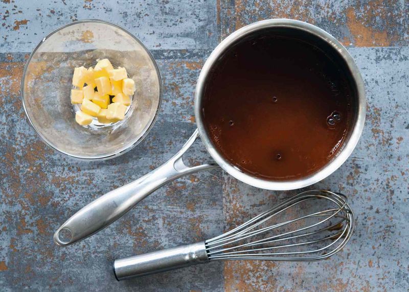Use Butter to Finish Sauces