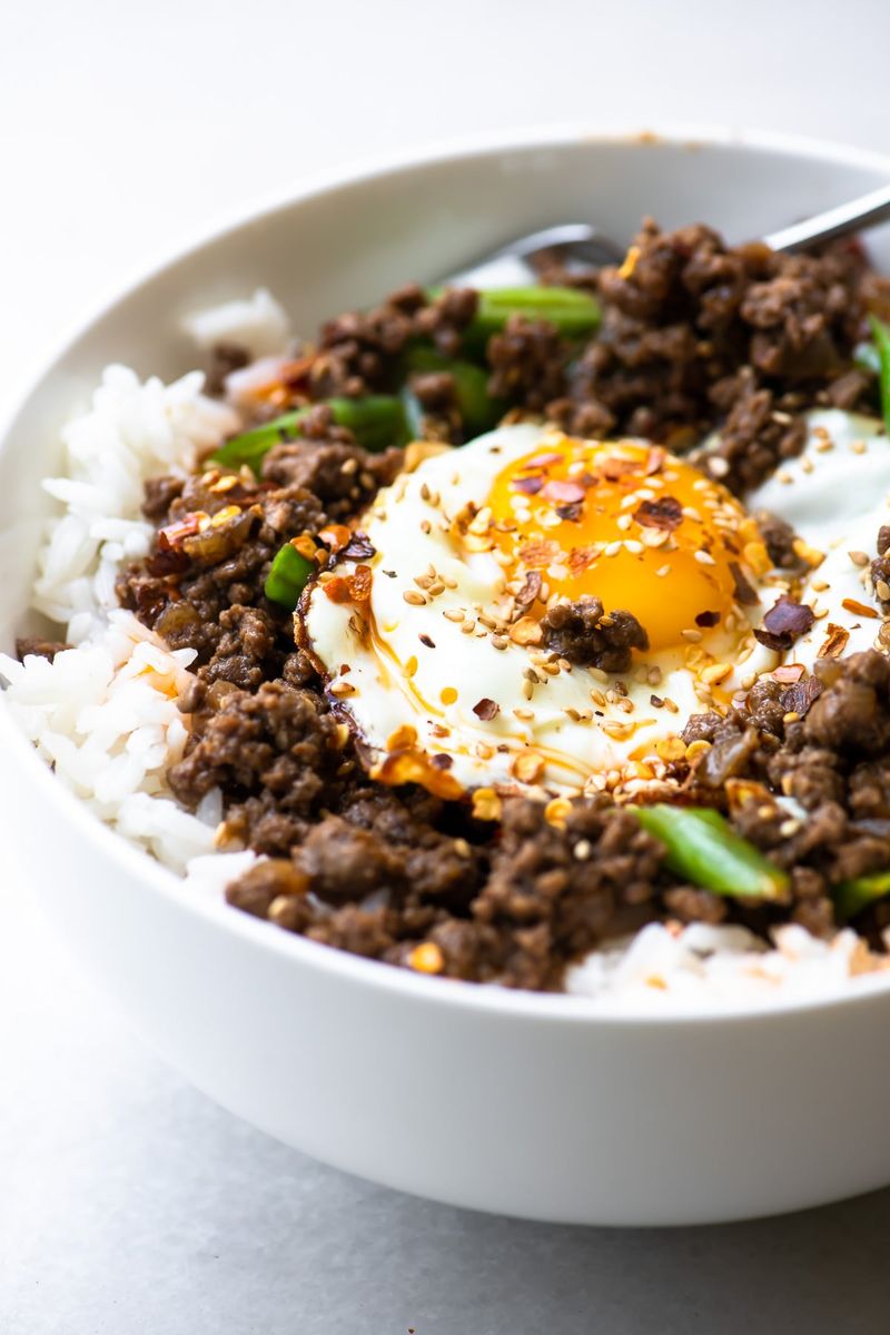 Korean-Inspired Beef Rice Bowls
