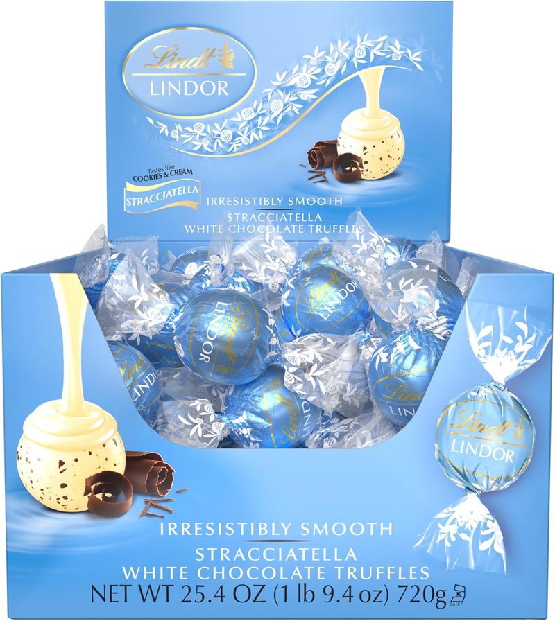 Lindt LINDOR Stracciatella Truffles