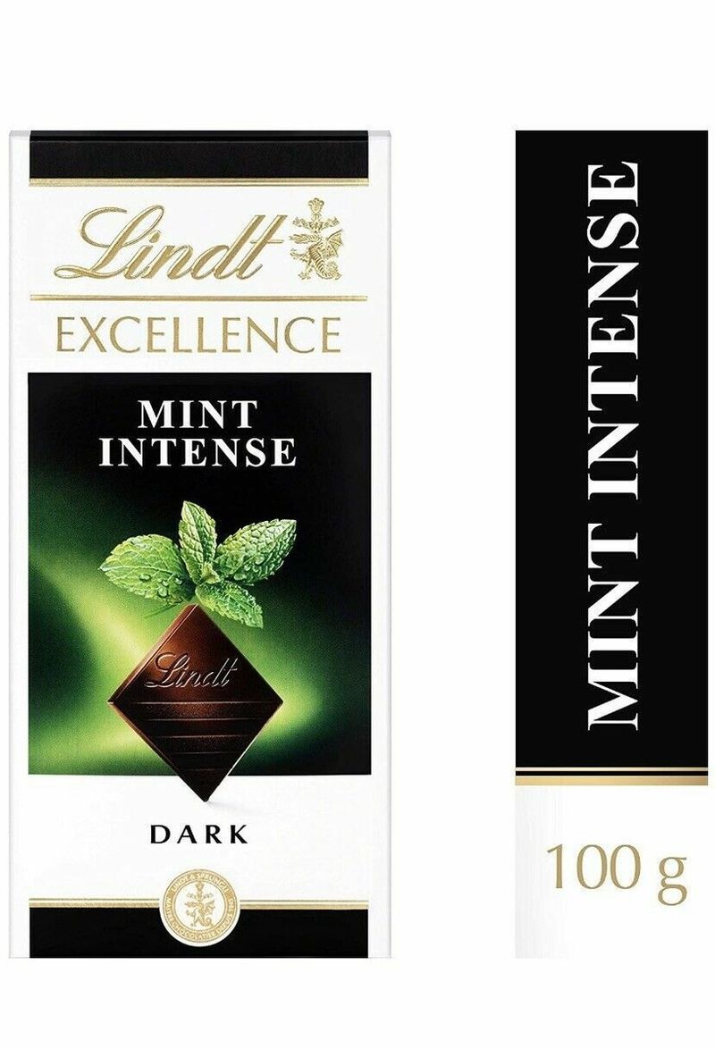 Lindt Excellence Mint Intense Dark Chocolate Bar