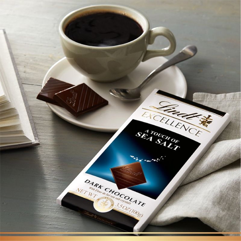 Lindt Excellence Sea Salt Dark Chocolate Bar