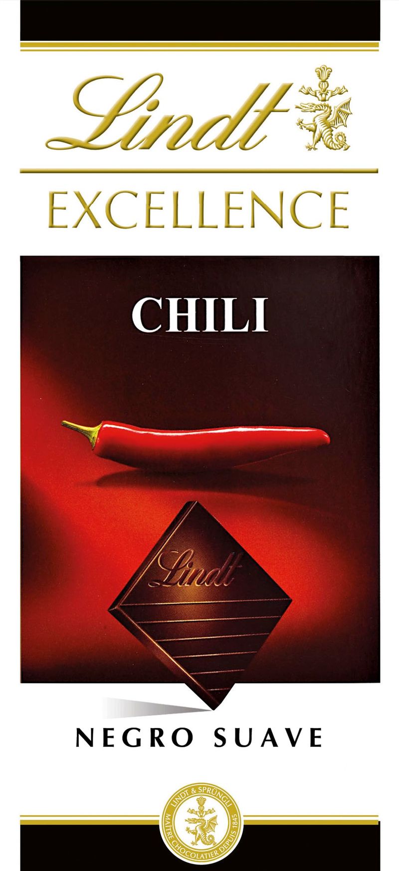 Lindt Excellence Chili Dark Chocolate Bar