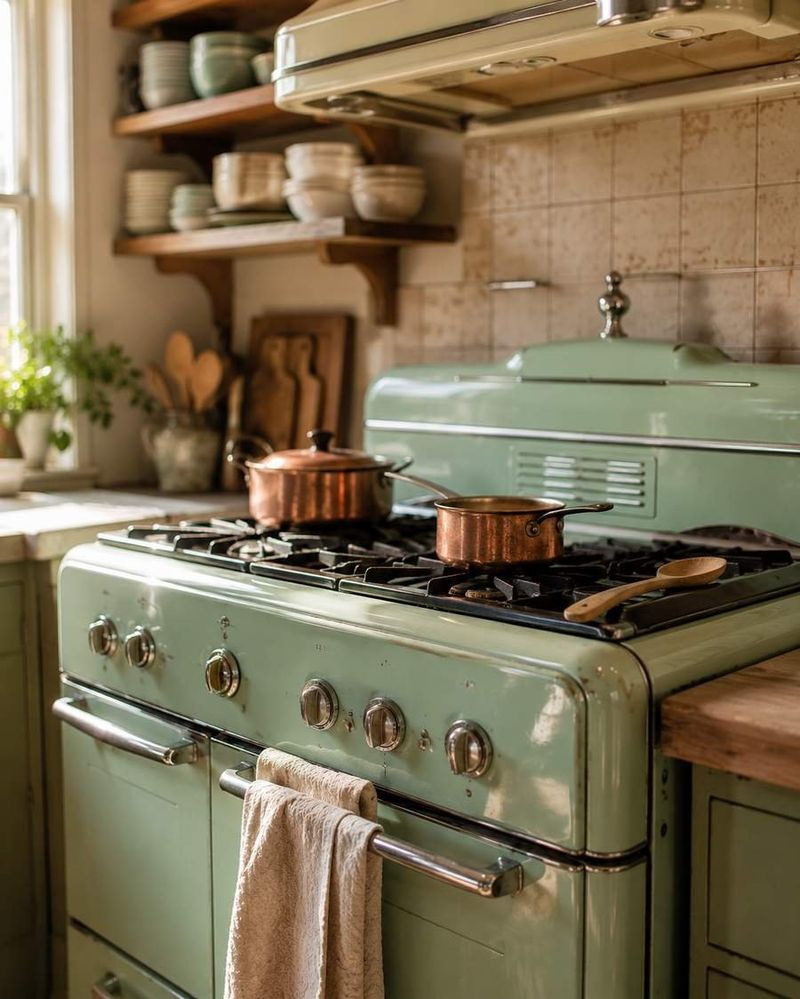 The Classic Gas Range as Centerpiece