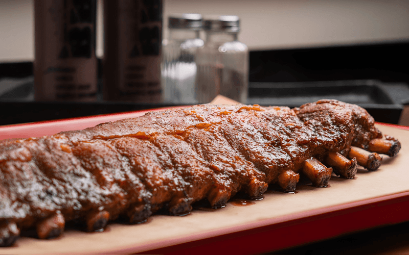 The Full Rack of BBQ Ribs