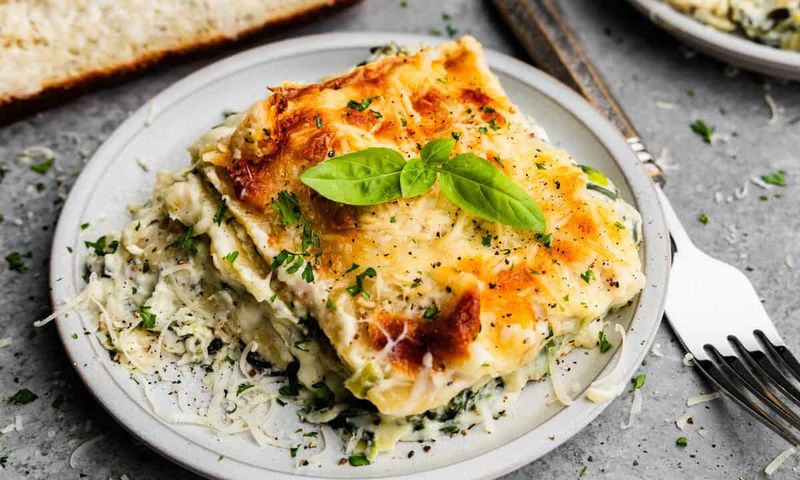 Spinach and Artichoke Lasagne