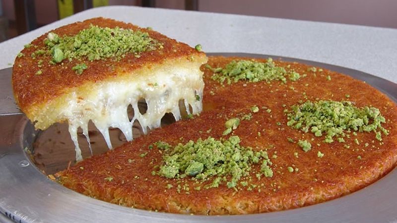Kunafa in Amman, Jordan