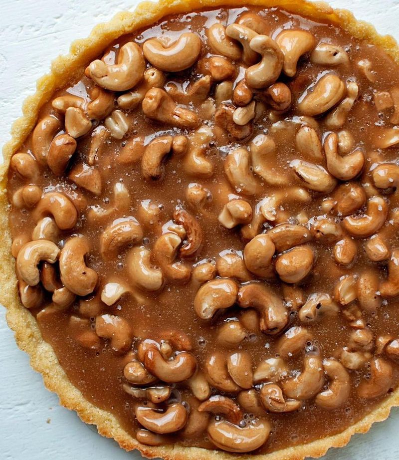 Cashew Caramel Tart