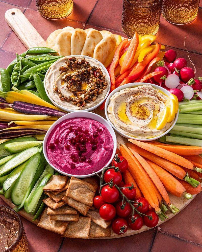 Veggie and Hummus Platter