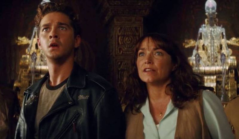 Shia LaBeouf and Kate Capshaw in Indiana Jones and the Kingdom of the Crystal Skull (2008)