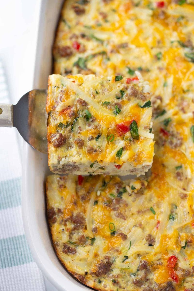 Savory Sausage and Egg Breakfast Casserole
